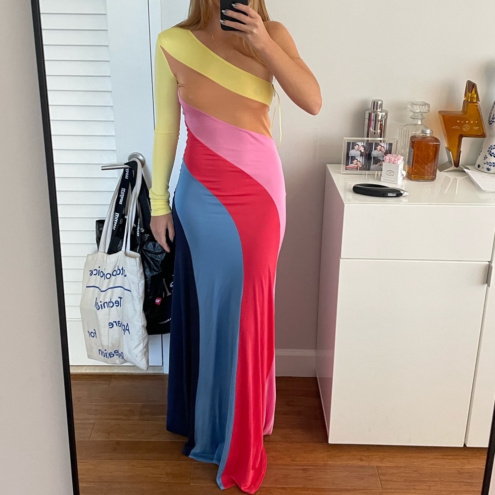 STAUD Serena Maxi Dress NWT